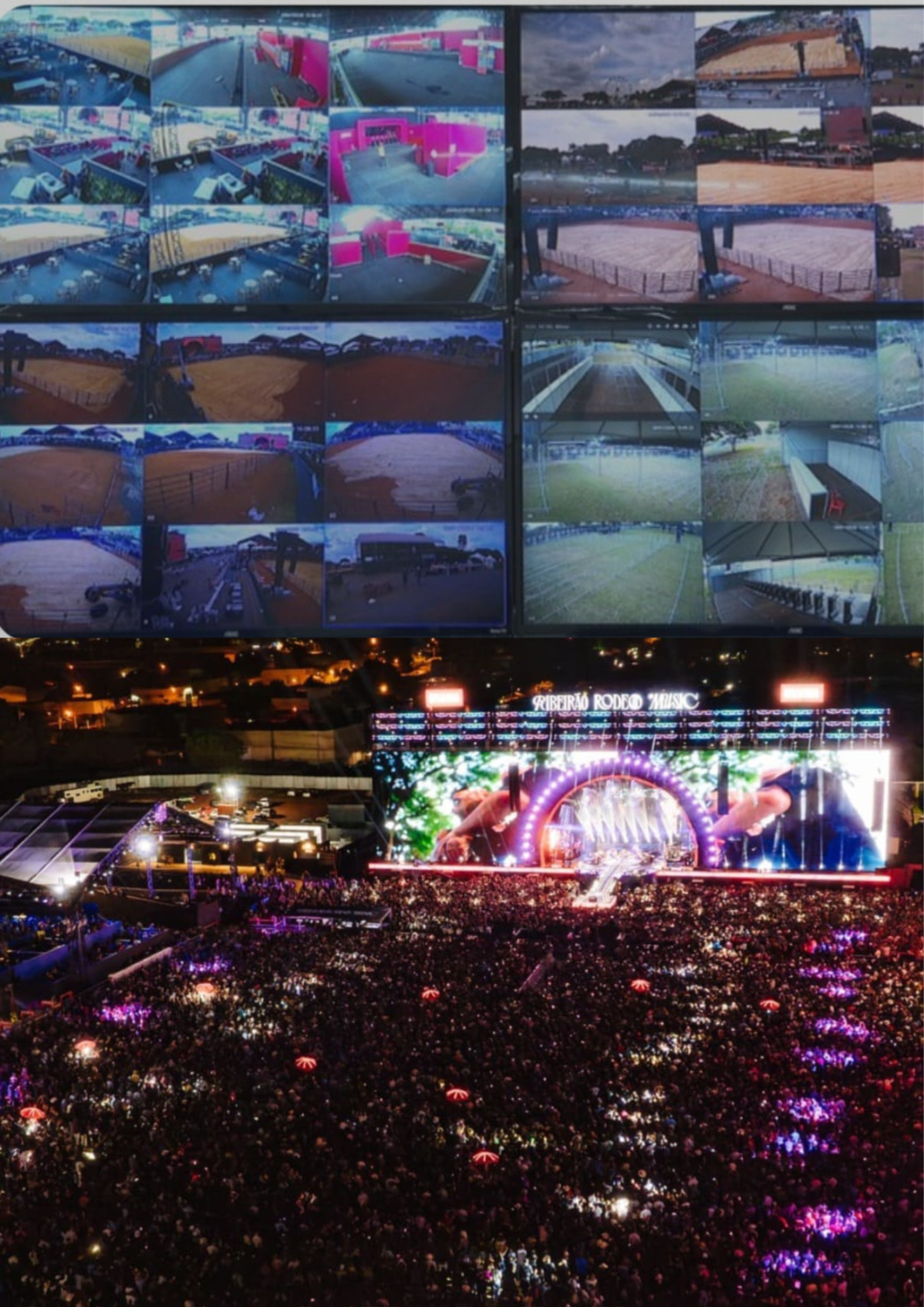 Segurança de alto nível no Ribeirão Rodeo Music